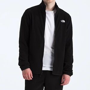 The North Face Glacier Black Zip-Up Fleece
